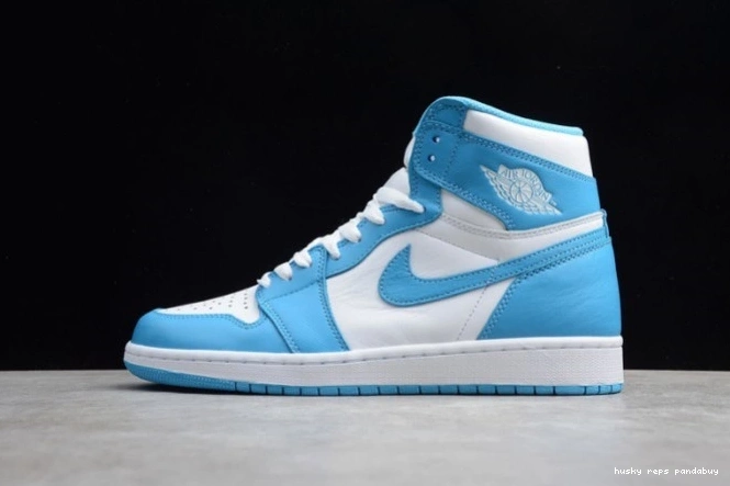 Husky OG 555088-117 Air High Retro Jordan 1 'UNC' 0819